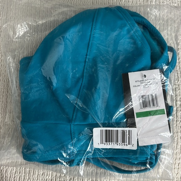 Jessica Simpson adjustable tie back Bikini Top NWT - Picture 4 of 4